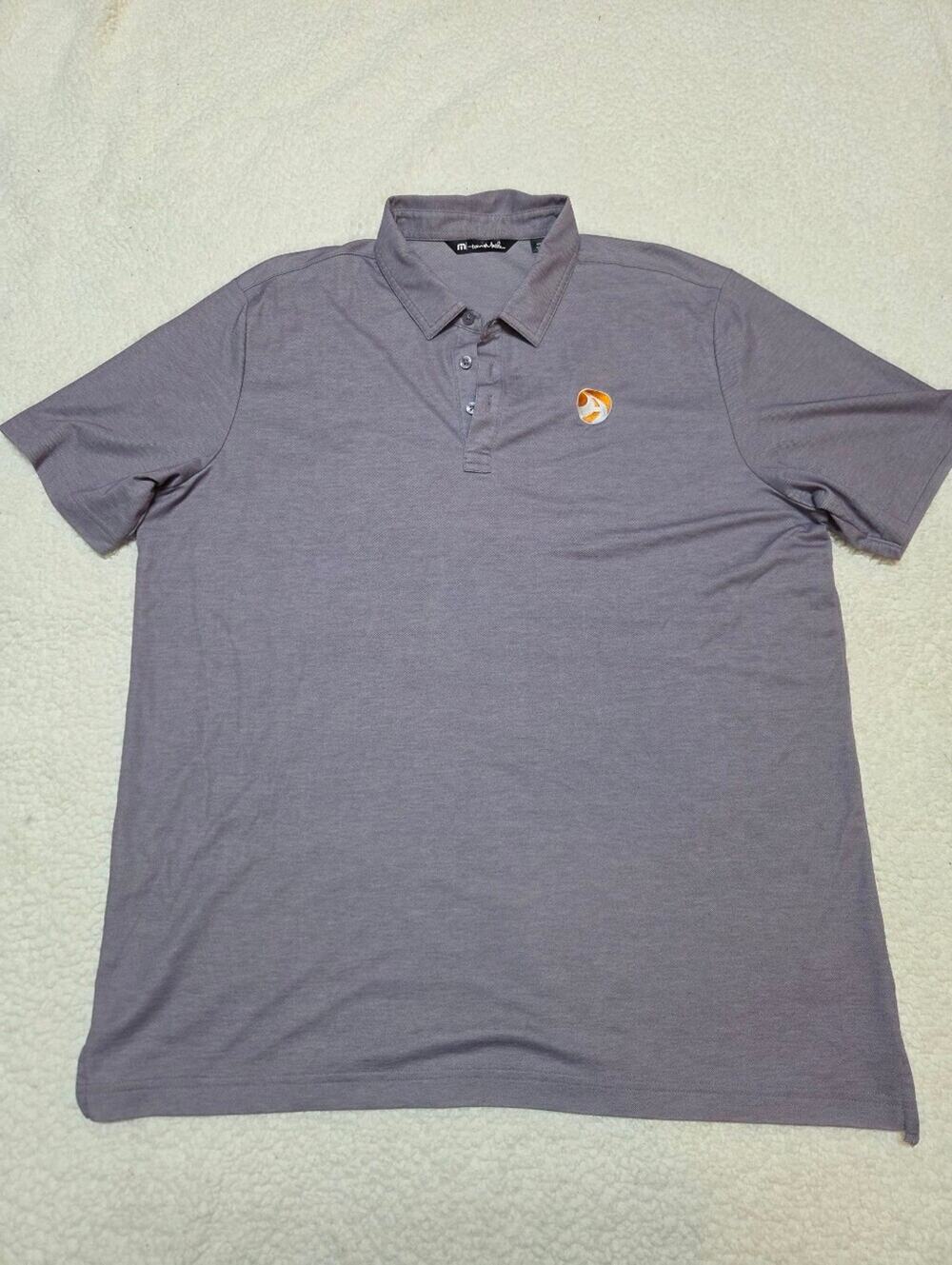 Travis Mathew Dusty Purple Polo size xxl